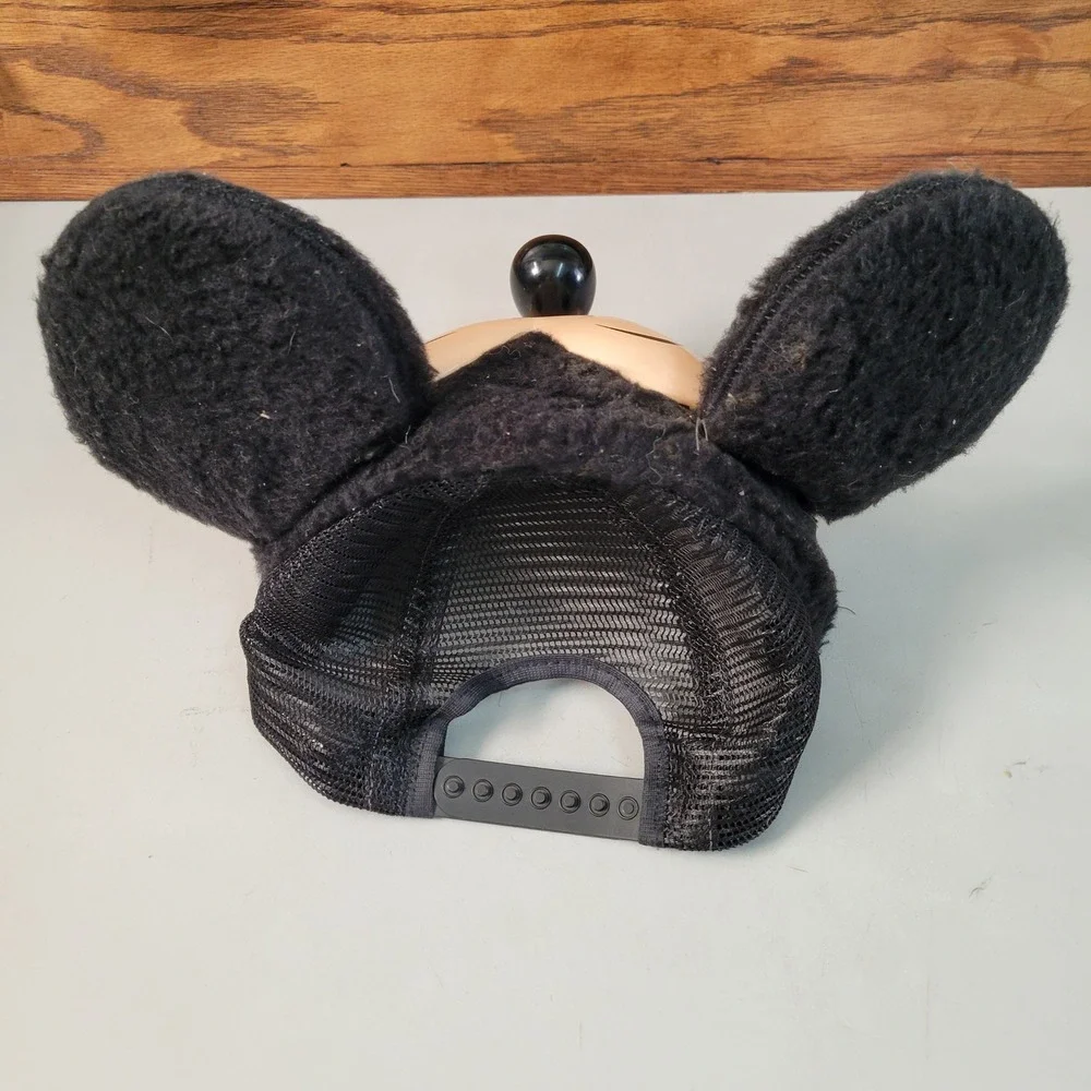 Vintage Disney Mickey Mouse Character Fashions Snap Back Mesh‎ Trucker Hat Cap
